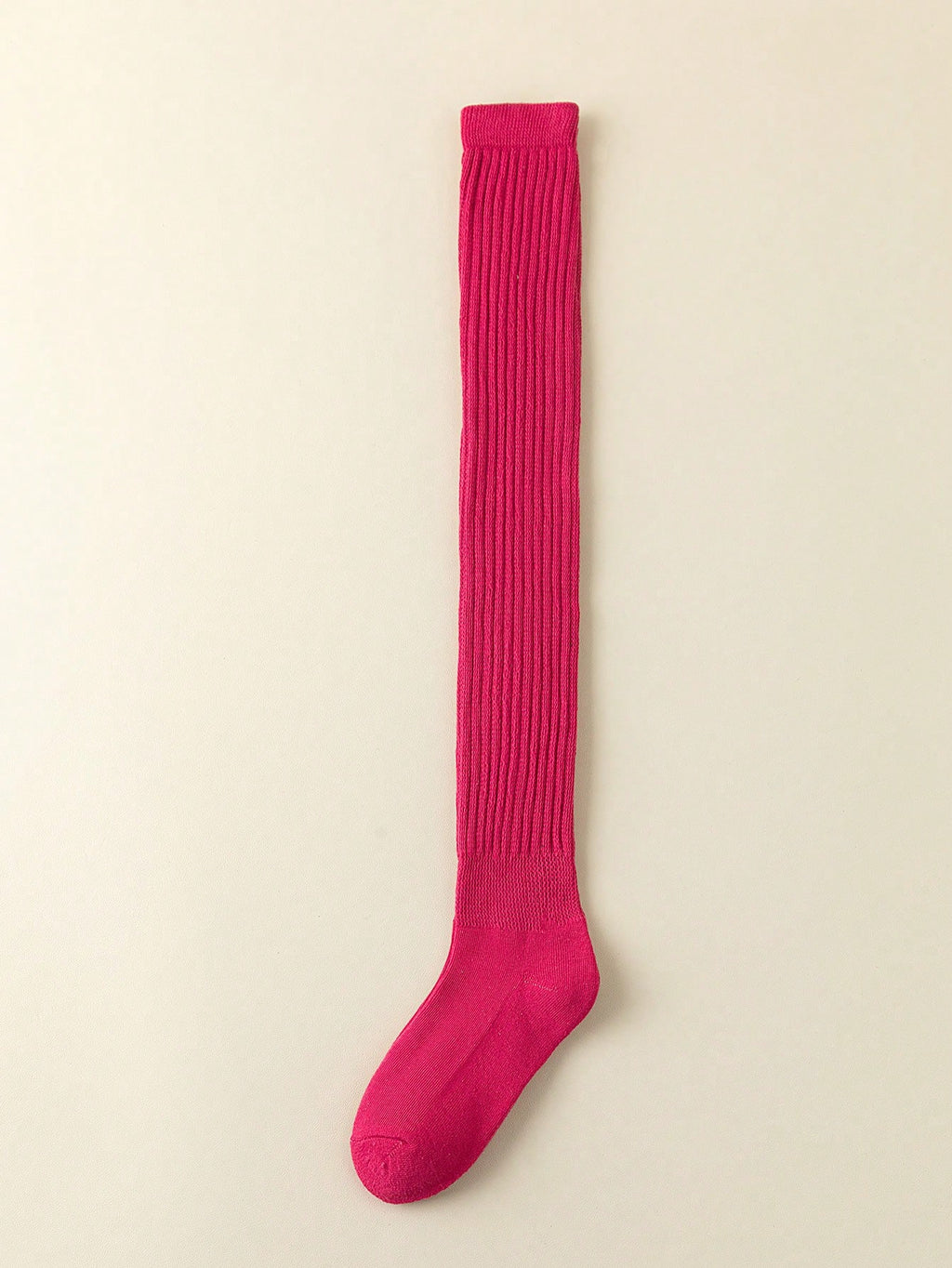 Women's Multi-Color Thigh High Socks Warm Thick Knit Over-The-Knee Stockings