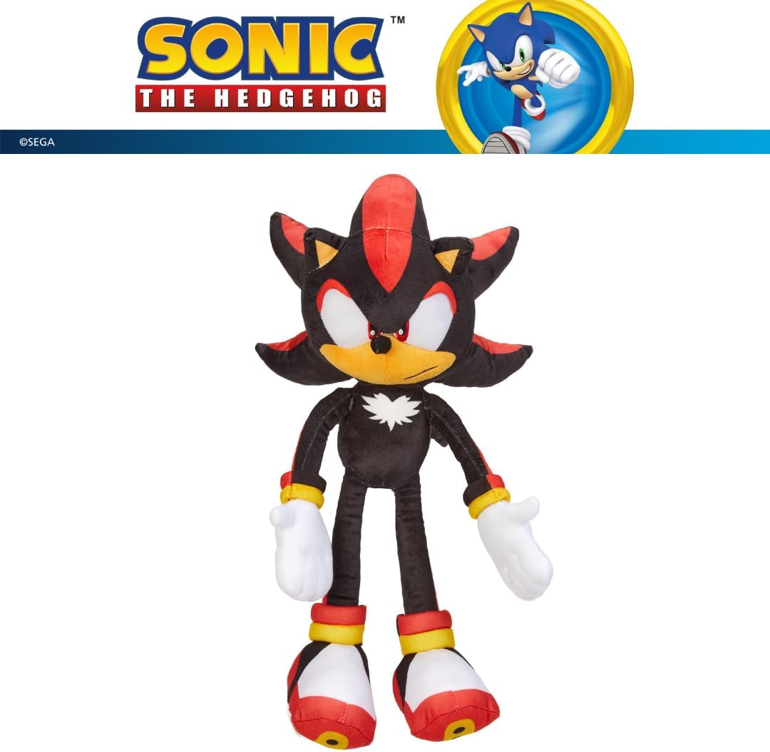 Franco Sonic The Hedgehog Shadow Anime Kids Bedding Super Soft Plush Cuddle Pillow Buddy One Size