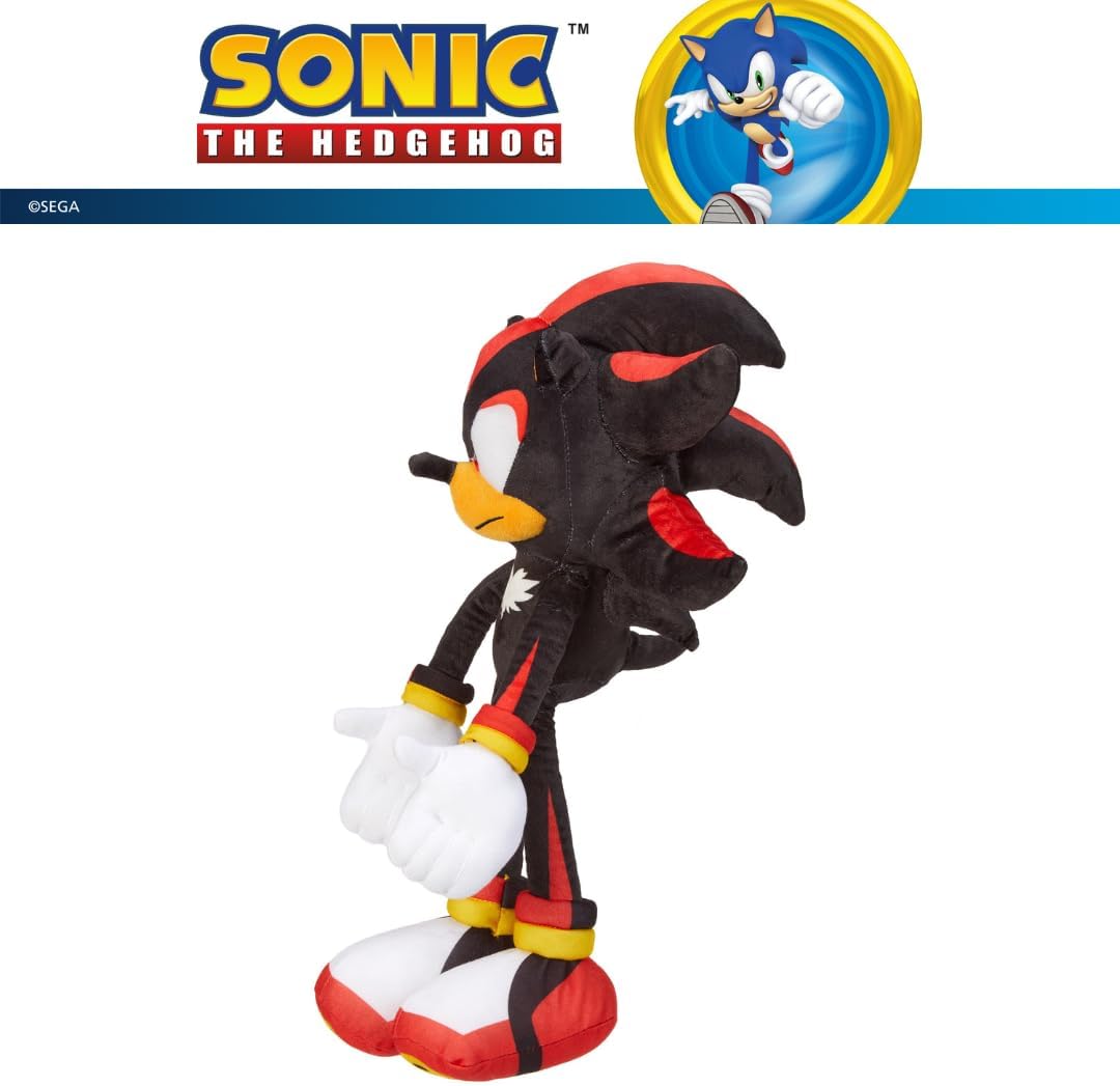 Franco Sonic The Hedgehog Shadow Anime Kids Bedding Super Soft Plush Cuddle Pillow Buddy One Size