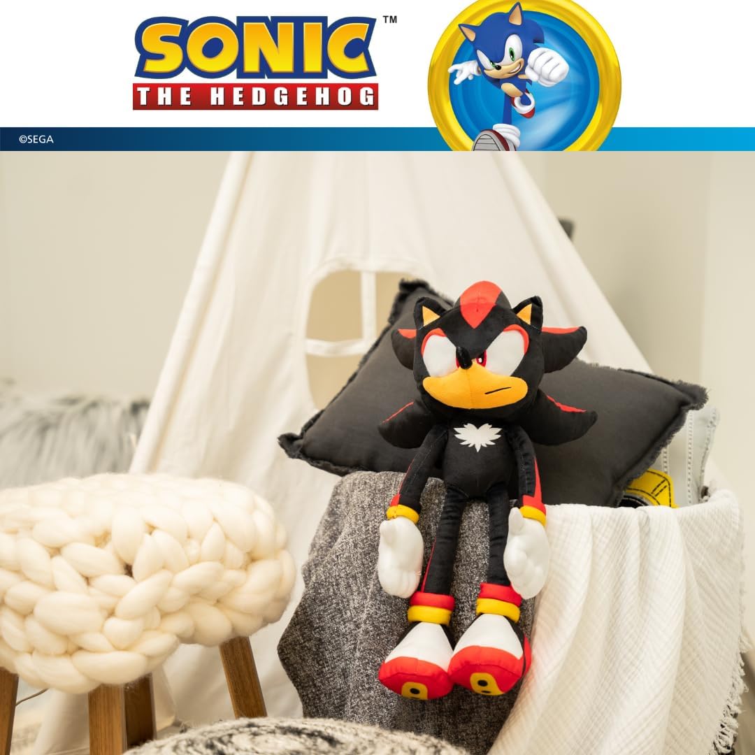 Franco Sonic The Hedgehog Shadow Anime Kids Bedding Super Soft Plush Cuddle Pillow Buddy One Size