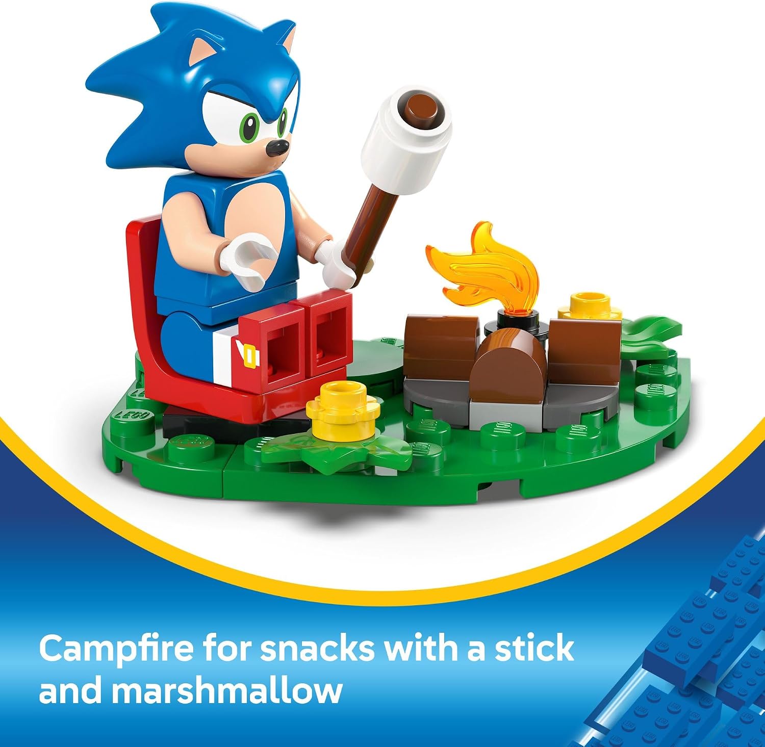 LEGO Sonic The Hedgehog Sonic's Campfire Clash 77001 Building Playset 177 Pieces