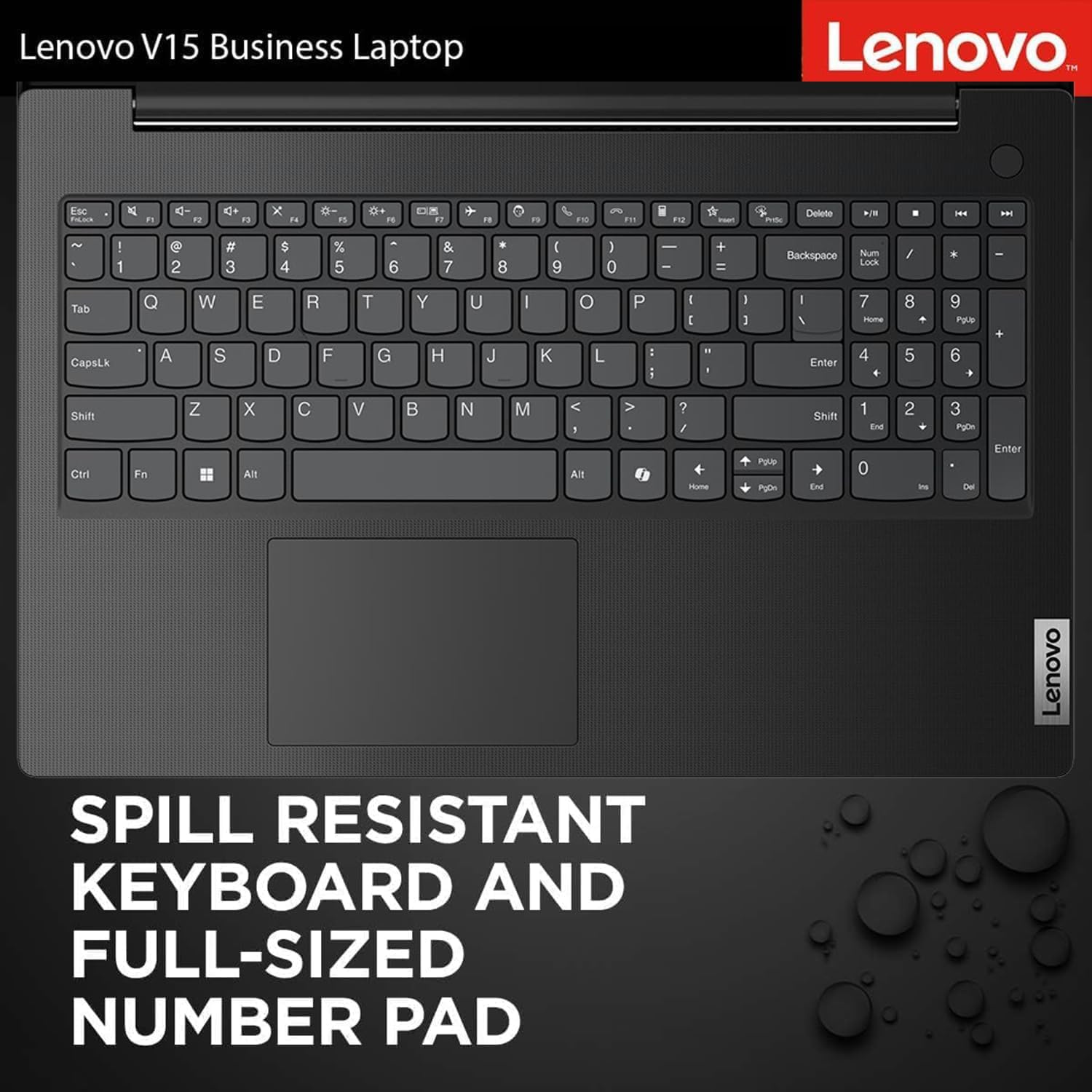 Lenovo V15 G6 15.6" Business Laptop 2026 Intel N100 8GB DDR5 256GB SSD Windows 11