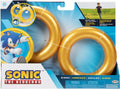 JAKKS Pacific Sonic The Hedgehog Rings 2-Pack Motion Activated Sounds Role Play Game for Kids