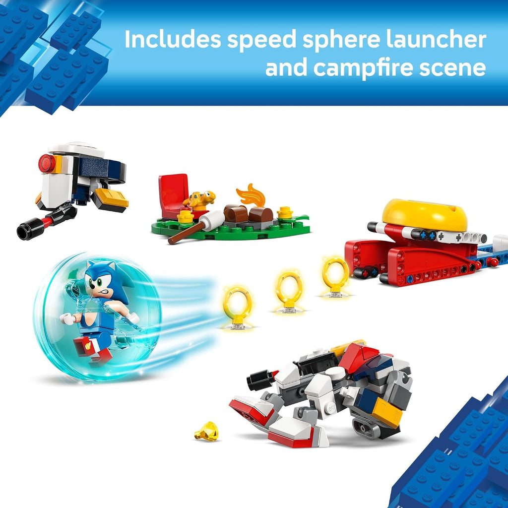 LEGO Sonic The Hedgehog Sonic's Campfire Clash 77001 Building Playset 177 Pieces