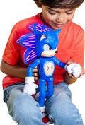 Sonic The Hedgehog 3 Ultimate Talking Sonic 12-Inch Figure 30+ Phrases Light-Up Eyes and Quills