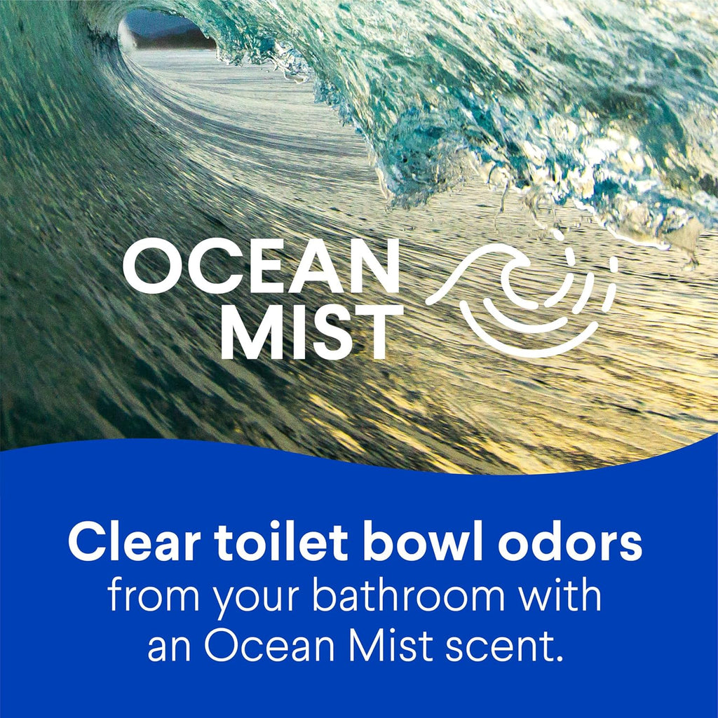Clorox Toilet Bowl Cleaner Clinging Bleach Gel Ocean Mist 709 ml Pack of 2