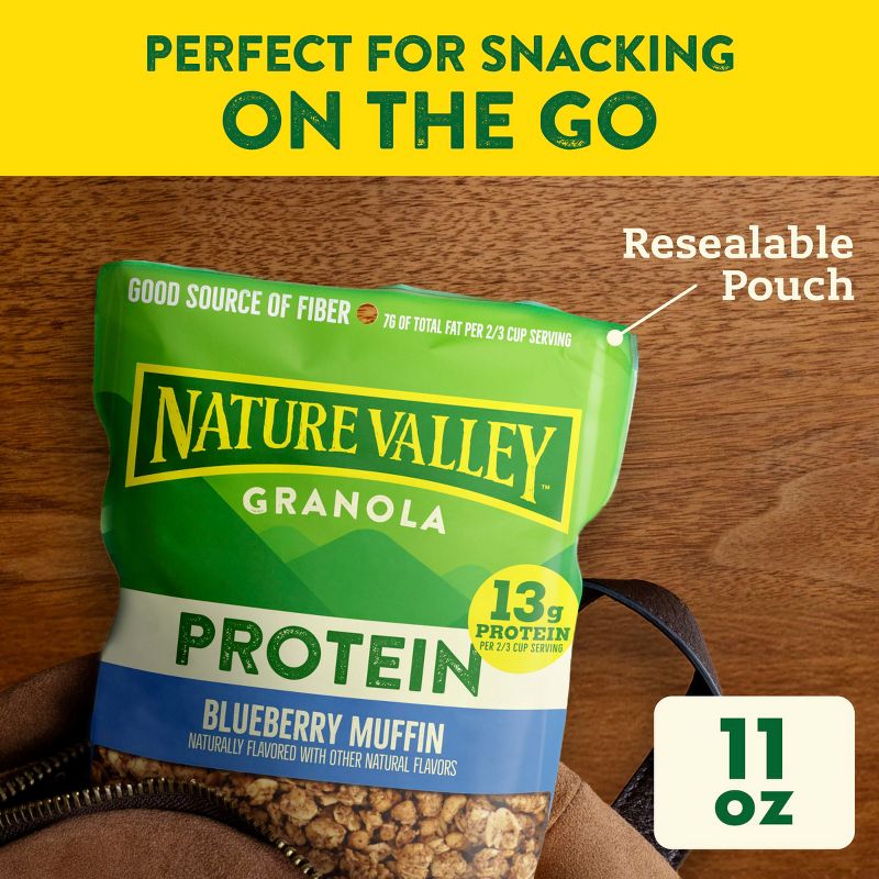 Nature Valley Blueberry Muffin Protein Granola 11oz Whole Grain