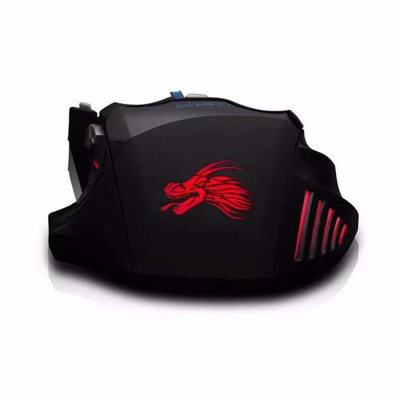MagicTEK GM-702 Wired USB Gaming Mouse 7-Button LED 5500 DPI